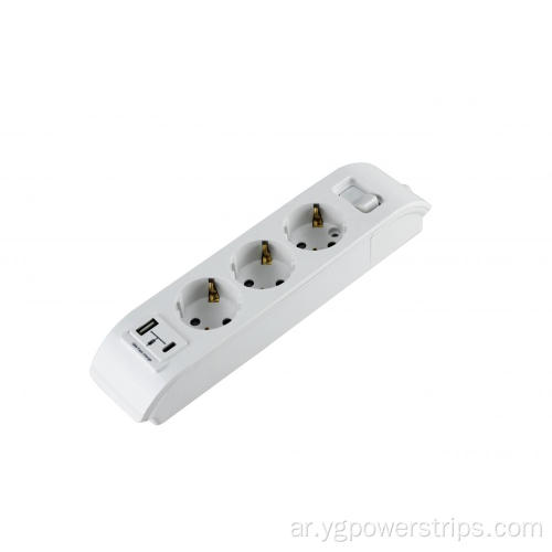 SmartPower Pro Yru-3H (A+C) شريط الطاقة القياسي الألماني